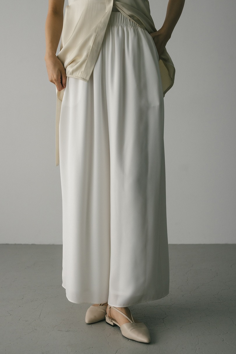 リラックスイージーパンツ 詳細画像 WHT 5