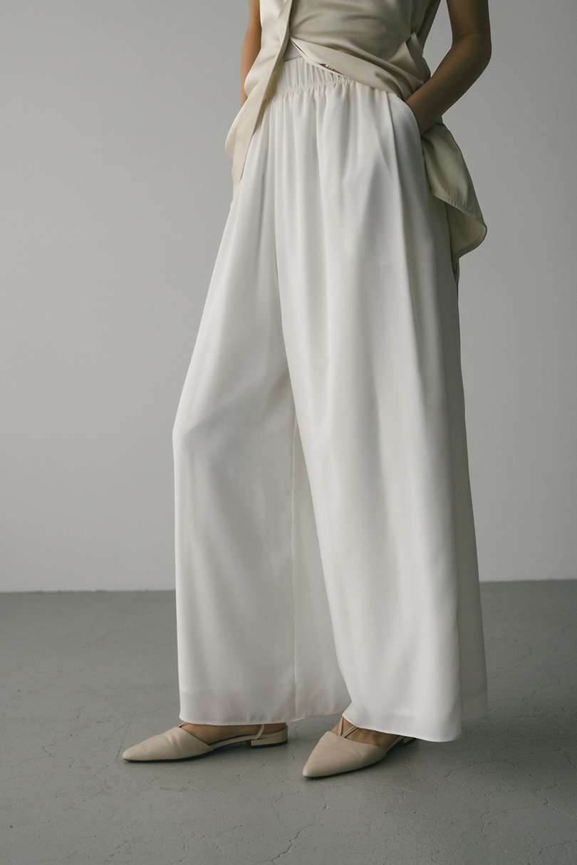 リラックスイージーパンツ 詳細画像 WHT 6