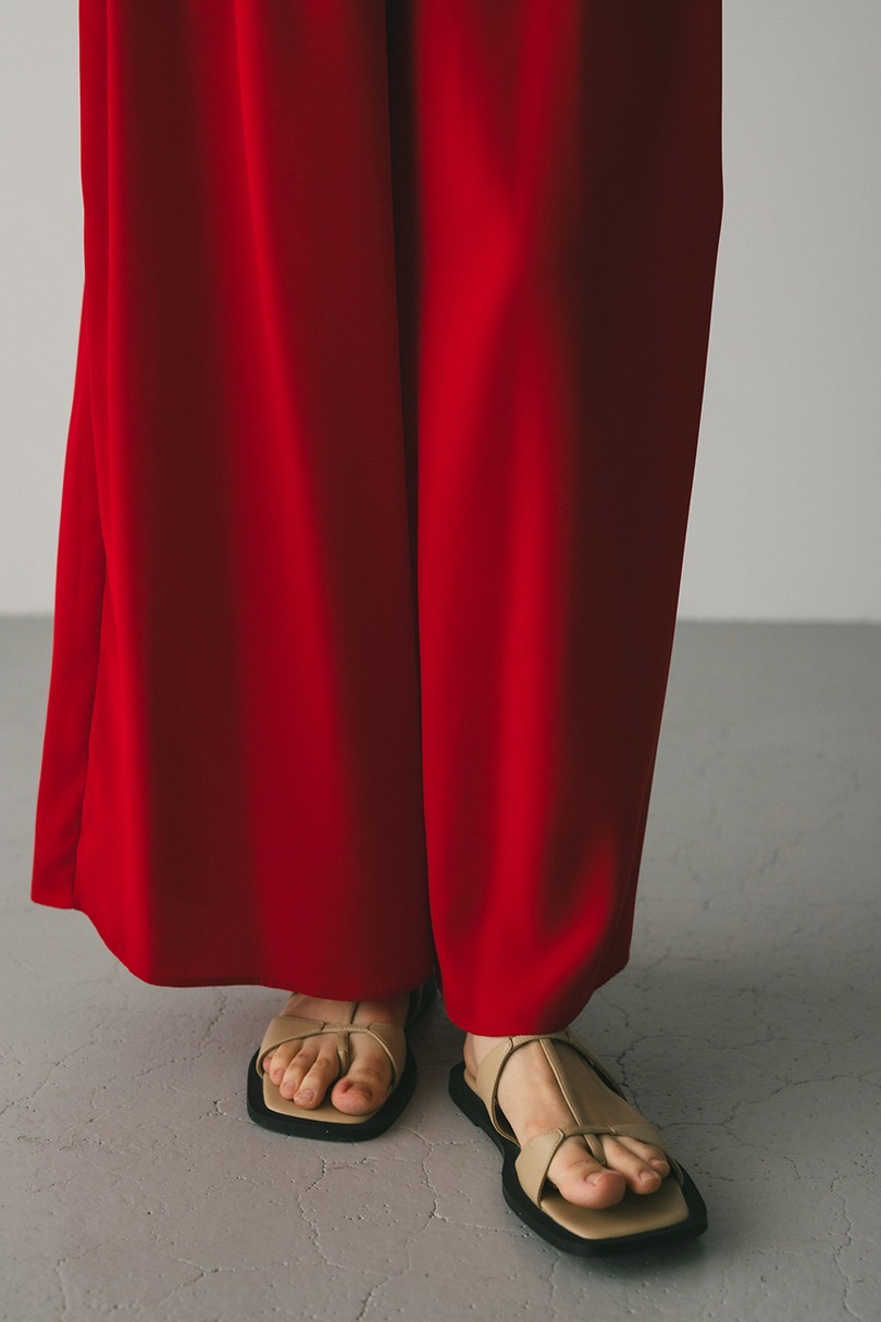 リラックスイージーパンツ 詳細画像 RED 8