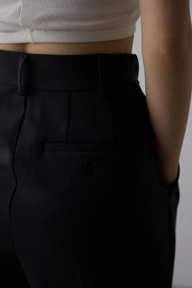 【WEB限定】3タックスラックスロング 詳細画像 BLK 10