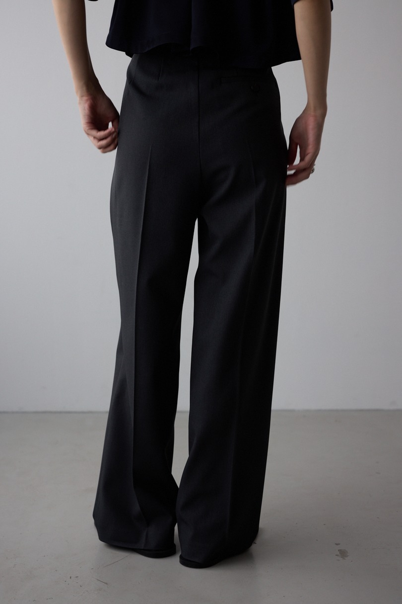 【WEB限定】3タックスラックスロング 詳細画像 BLK 5