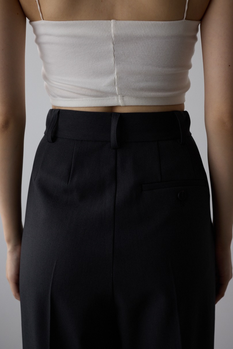 【WEB限定】3タックスラックスロング 詳細画像 BLK 7