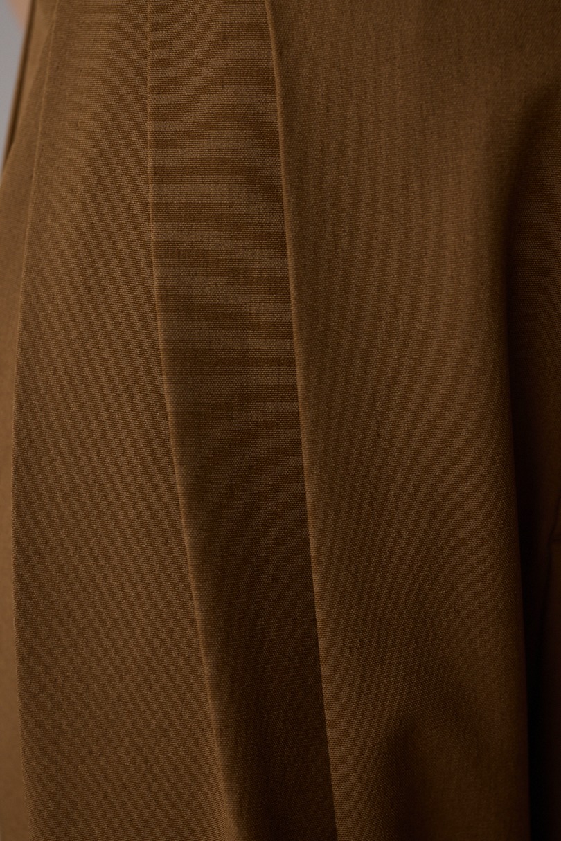 【WEB限定】3タックスラックスロング 詳細画像 L/BRN 10