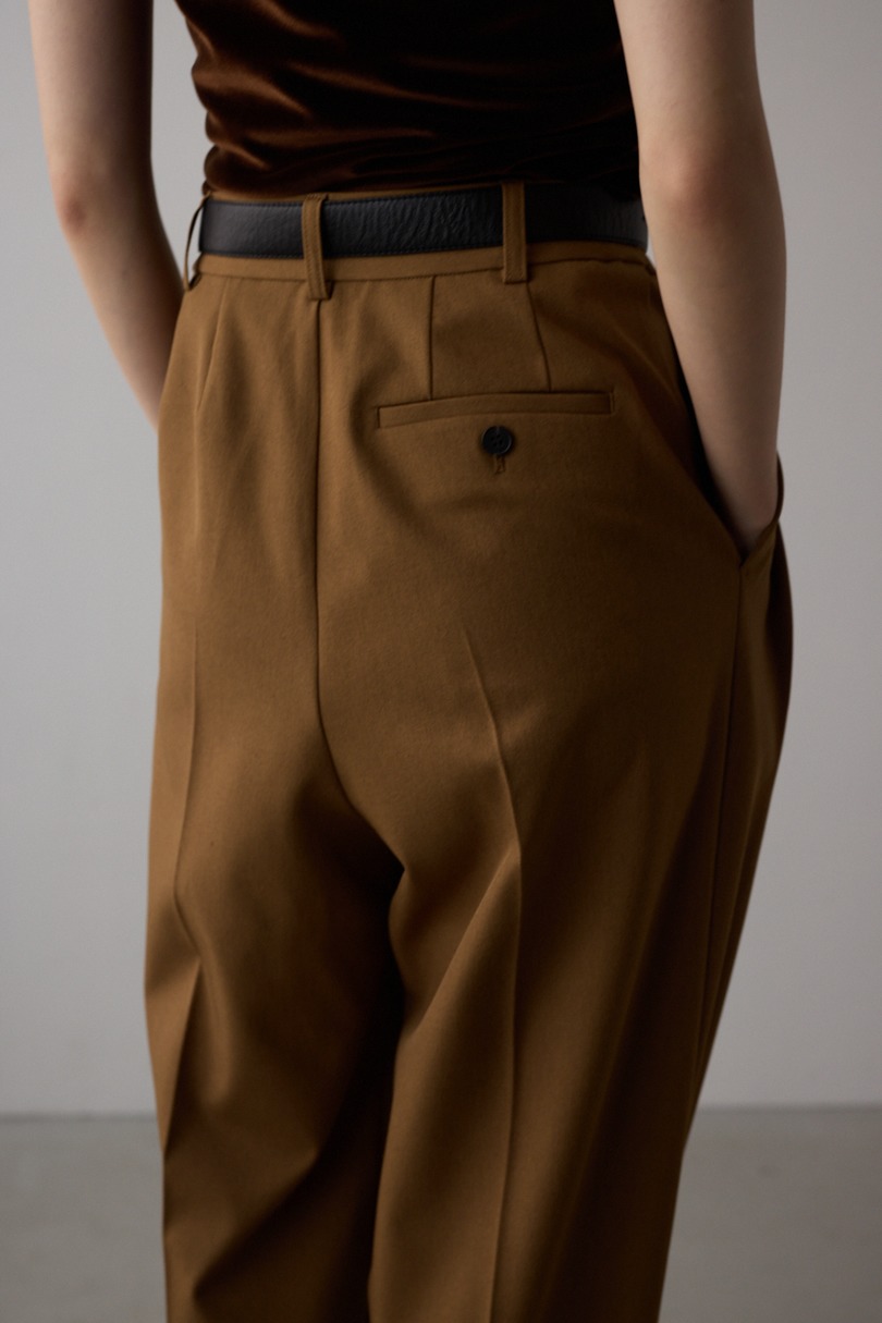 【WEB限定】3タックスラックスロング 詳細画像 L/BRN 8