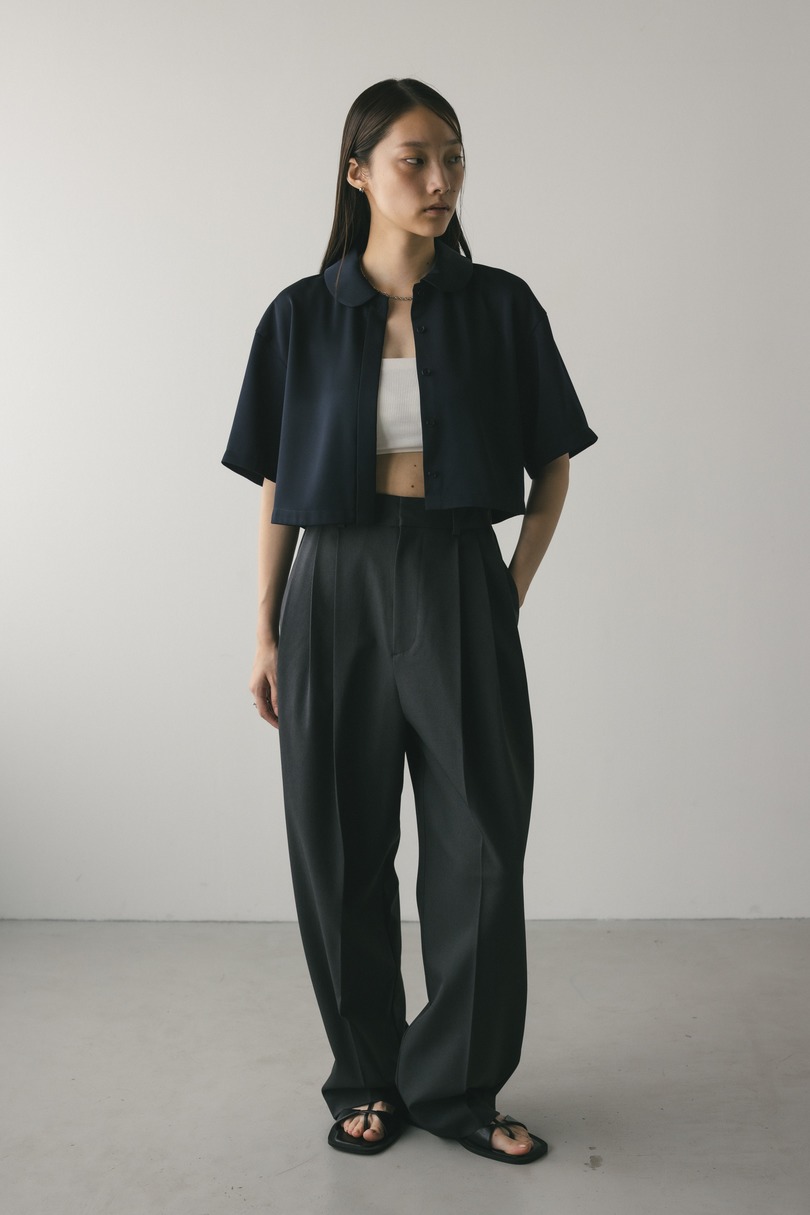 【WEB限定】3タックスラックスロング 詳細画像 GRY 2