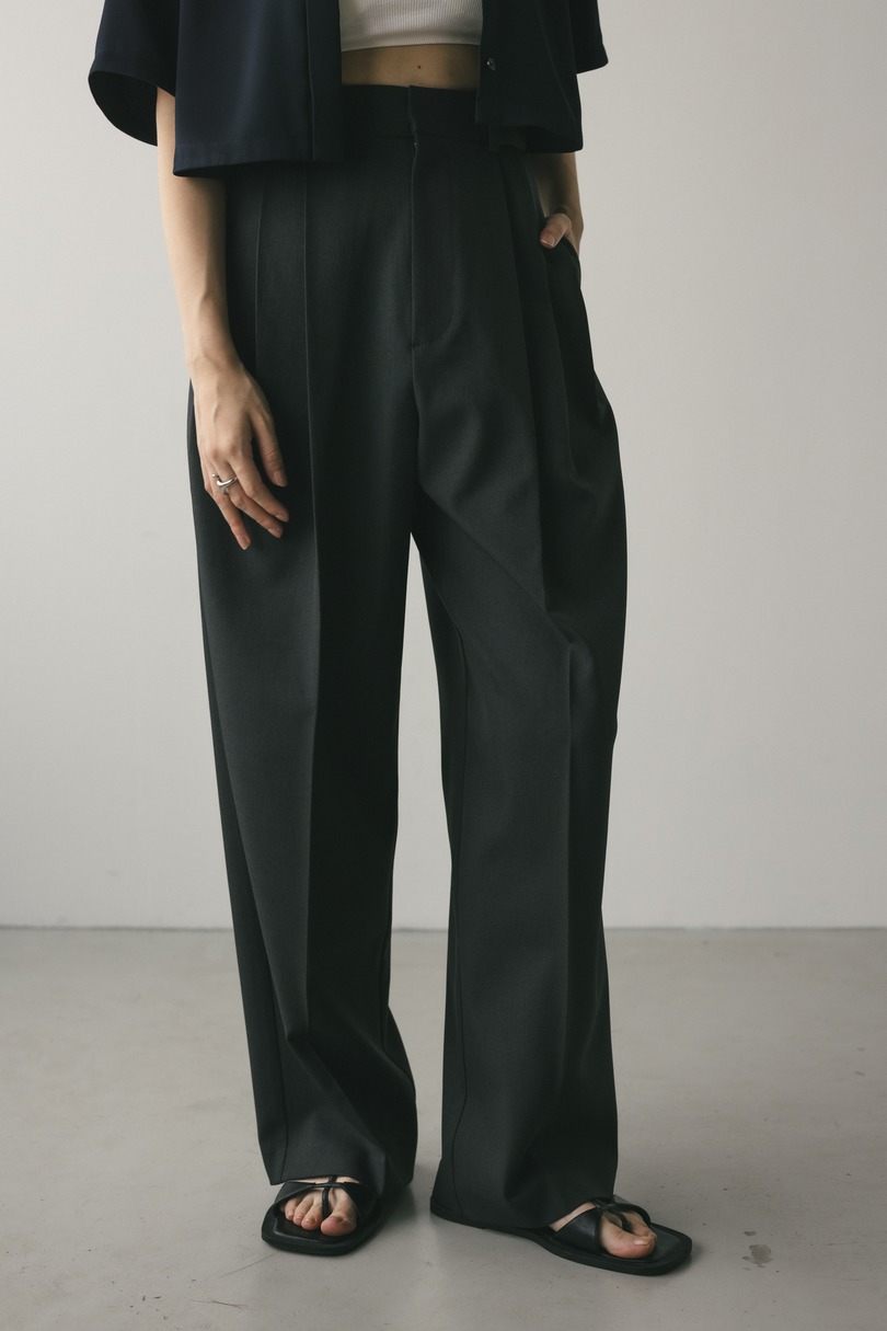 【WEB限定】3タックスラックスロング 詳細画像 GRY 3