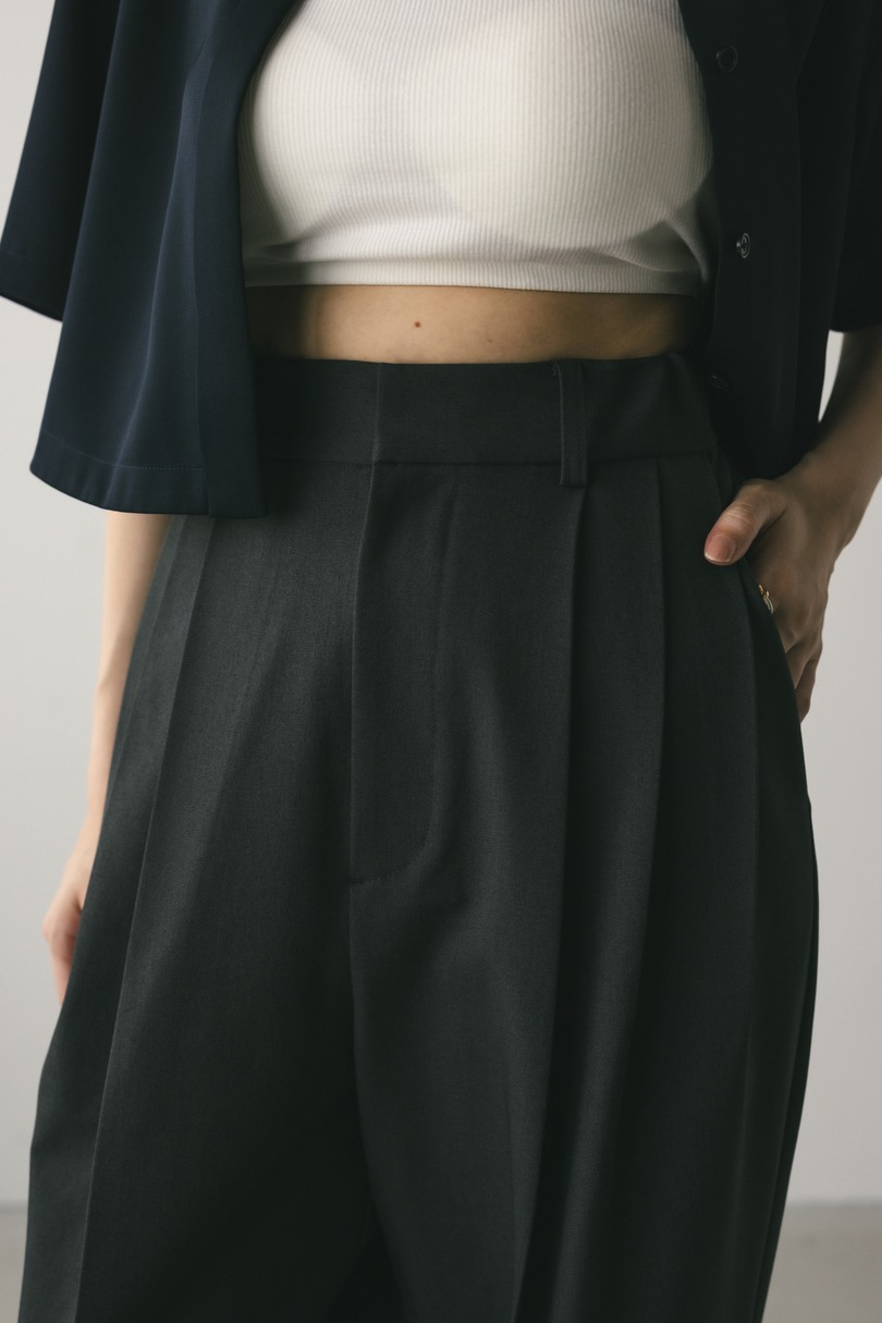 【WEB限定】3タックスラックスロング 詳細画像 GRY 6