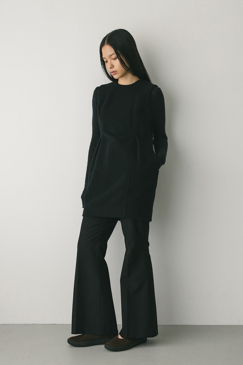 ウールミニワンピース 詳細画像 BLK 2