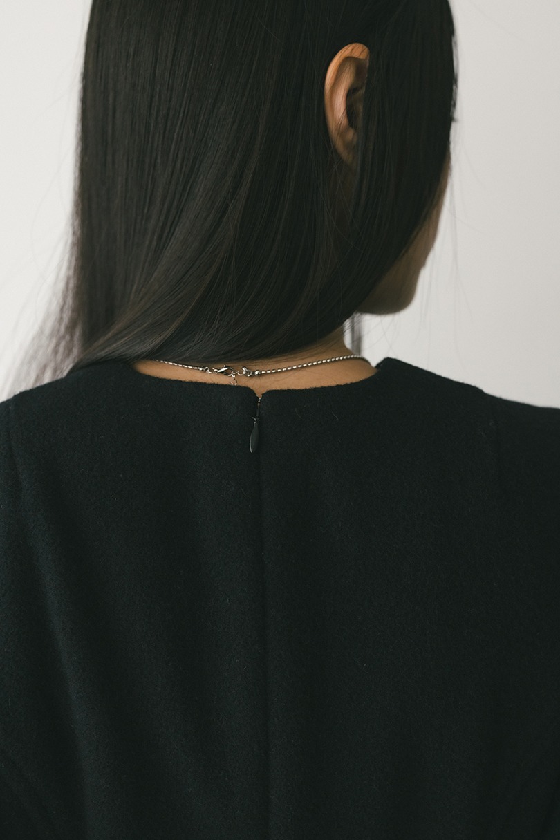 ウールミニワンピース 詳細画像 BLK 9