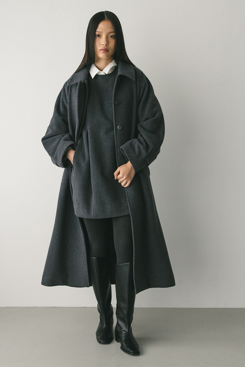 ウールミニワンピース 詳細画像 GRY 3