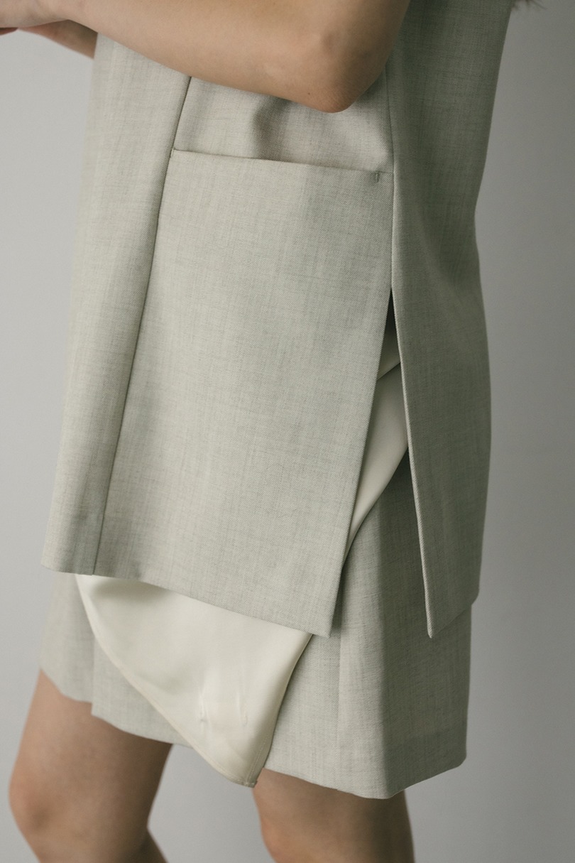 レイヤーベストショートオールインワン 詳細画像 IVOY 8