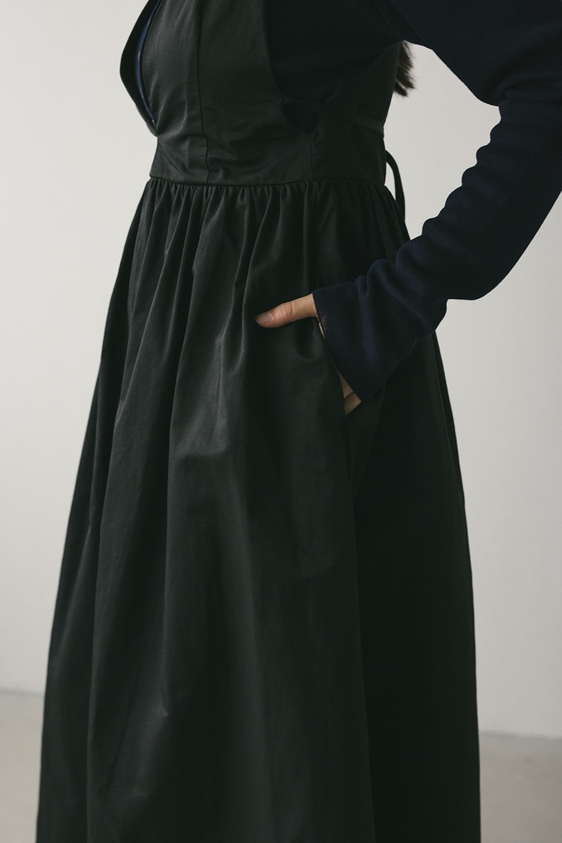 ディープVジャンパースカート 詳細画像 BLK 4