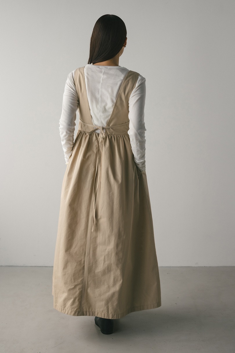 ディープVジャンパースカート 詳細画像 BEG 4