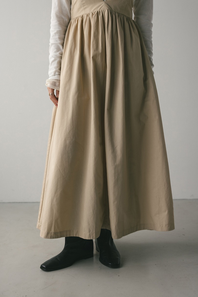 ディープVジャンパースカート 詳細画像 BEG 7