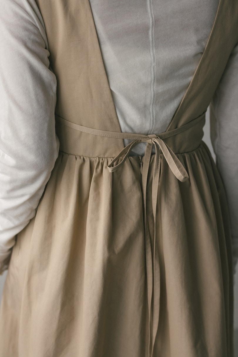 ディープVジャンパースカート 詳細画像 BEG 8