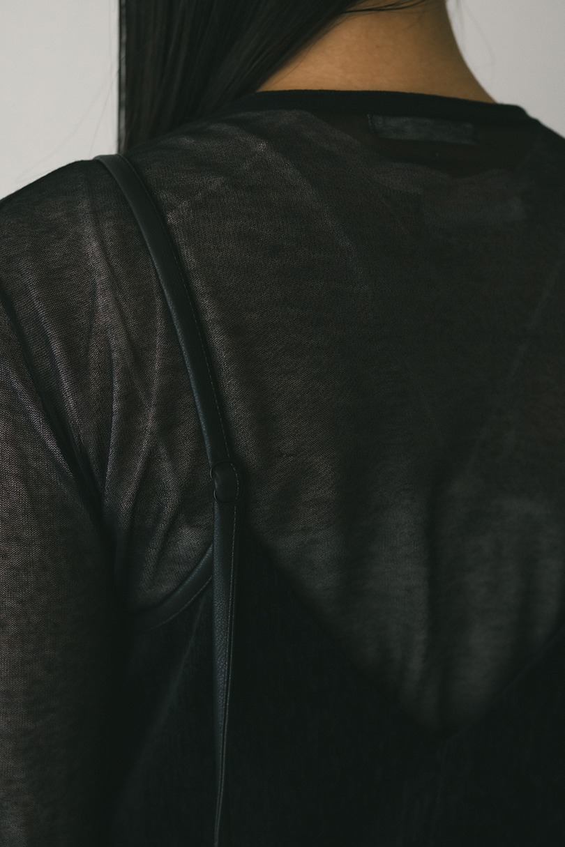 パイピングベロアキャミワンピース 詳細画像 BLK 8