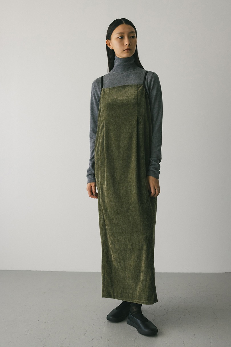 パイピングベロアキャミワンピース 詳細画像 KHA 2