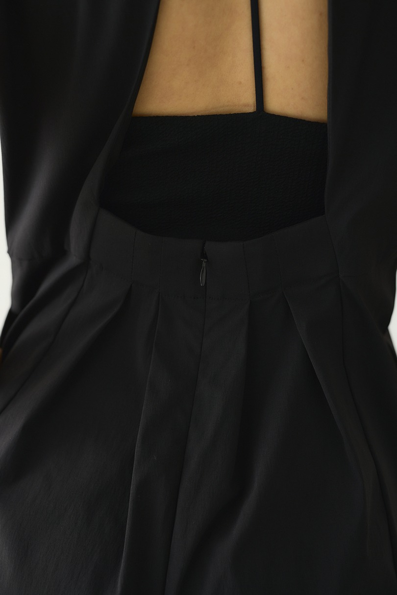 ACTIVE撥水バックオープンロンパース 詳細画像 BLK 10