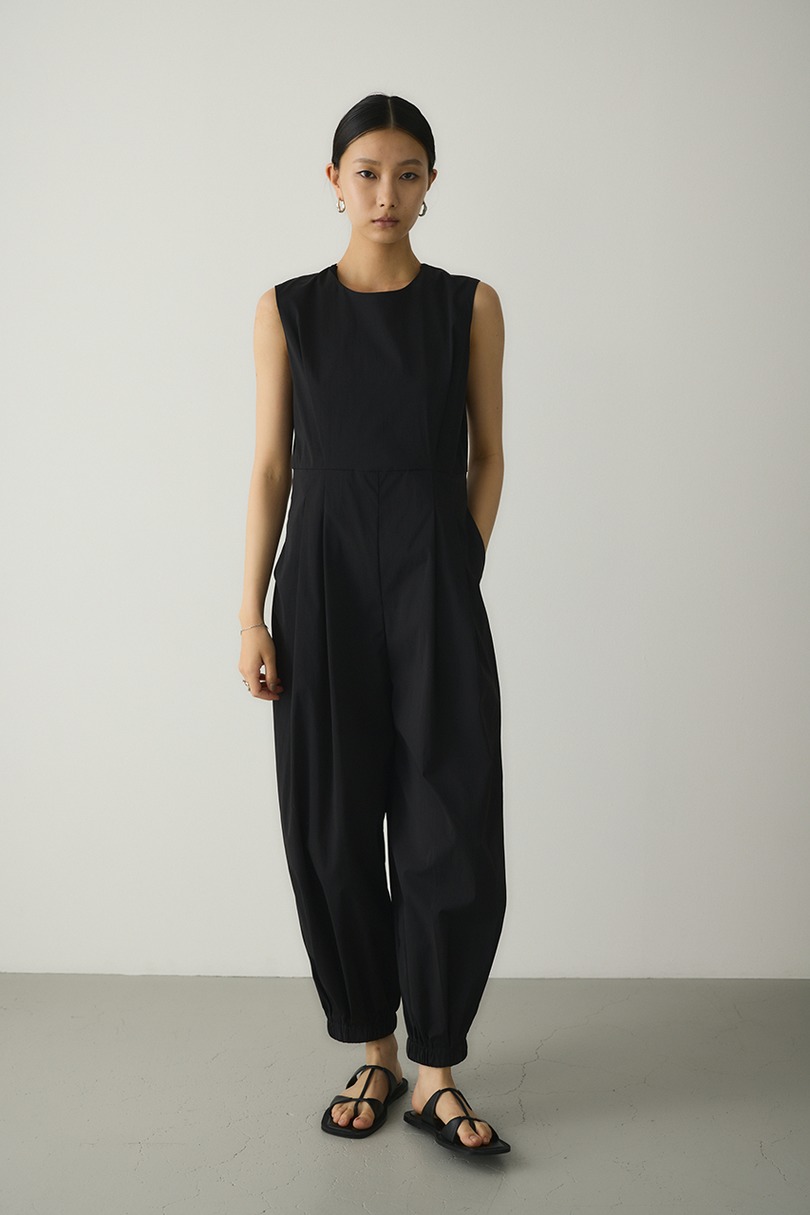 ACTIVE撥水バックオープンロンパース 詳細画像 BLK 2