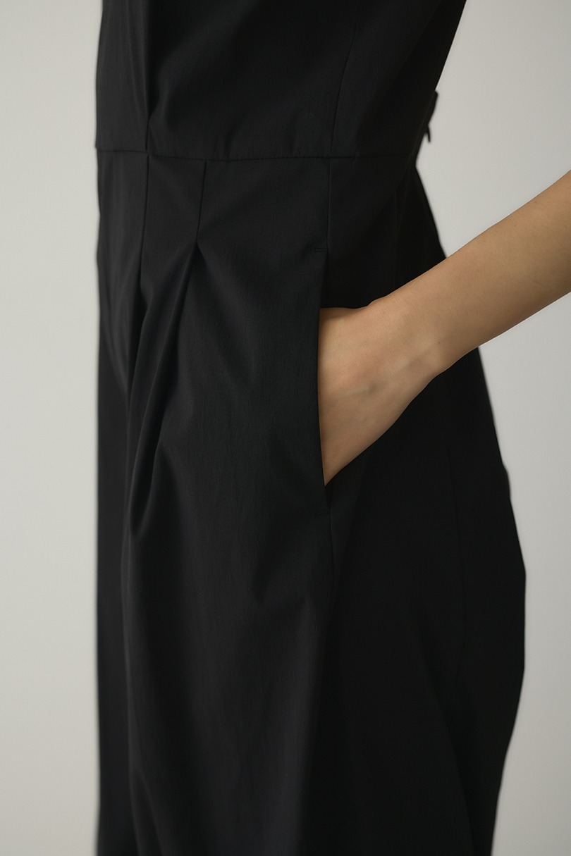 ACTIVE撥水バックオープンロンパース 詳細画像 BLK 6