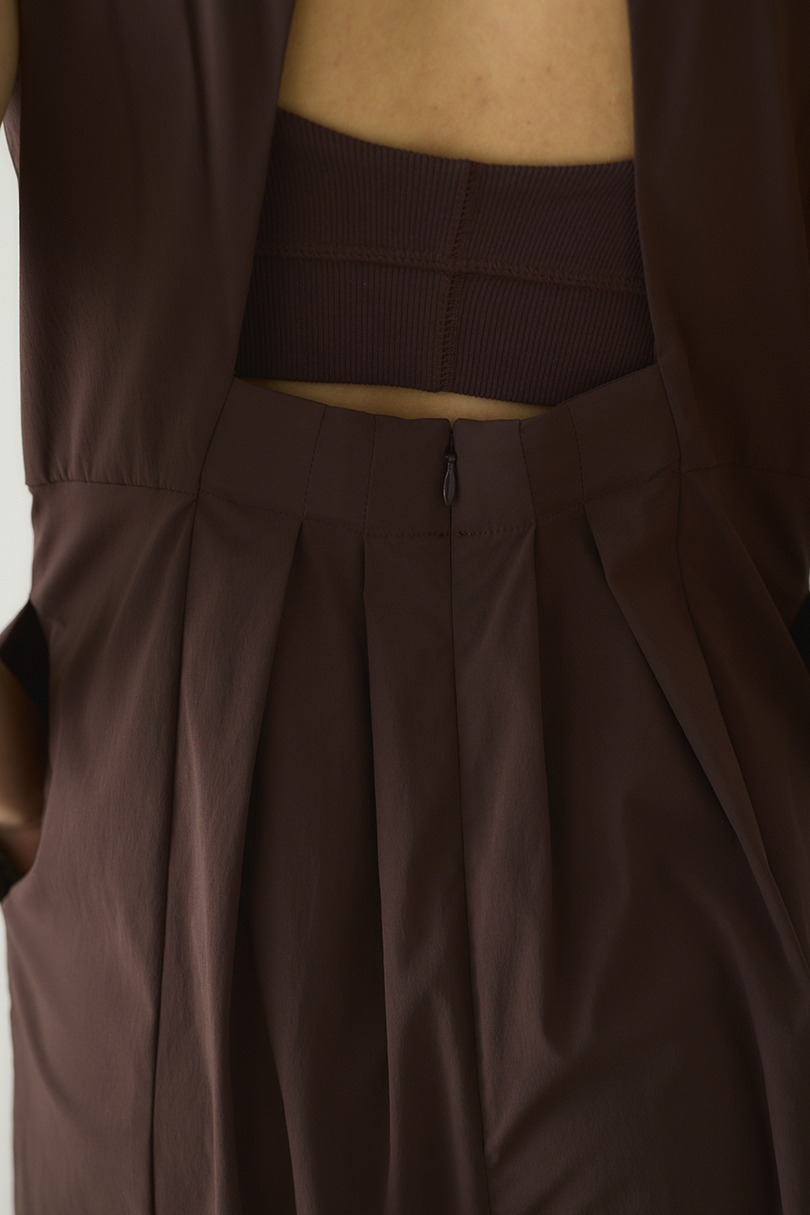 ACTIVE撥水バックオープンロンパース 詳細画像 BRN 15