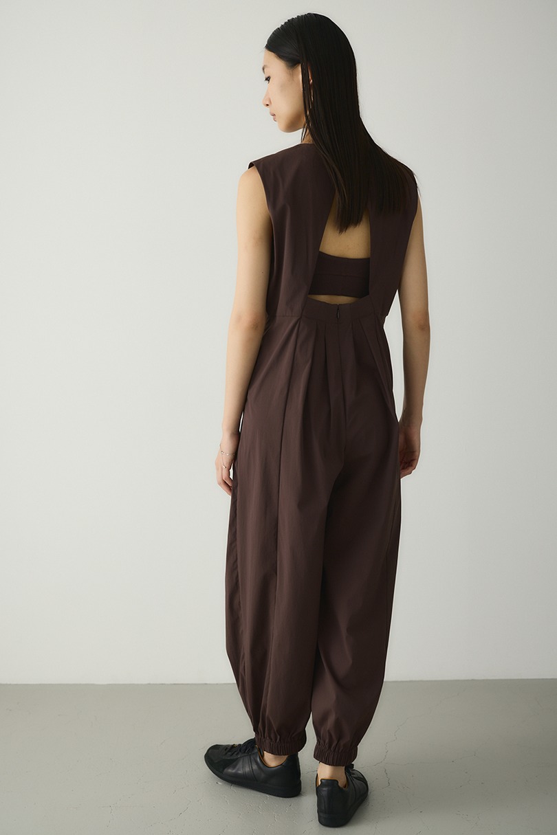 ACTIVE撥水バックオープンロンパース 詳細画像 BRN 8