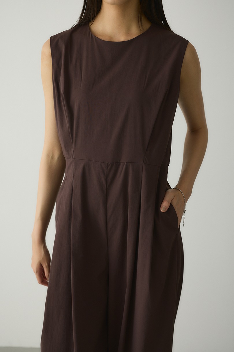 ACTIVE撥水バックオープンロンパース 詳細画像 BRN 9