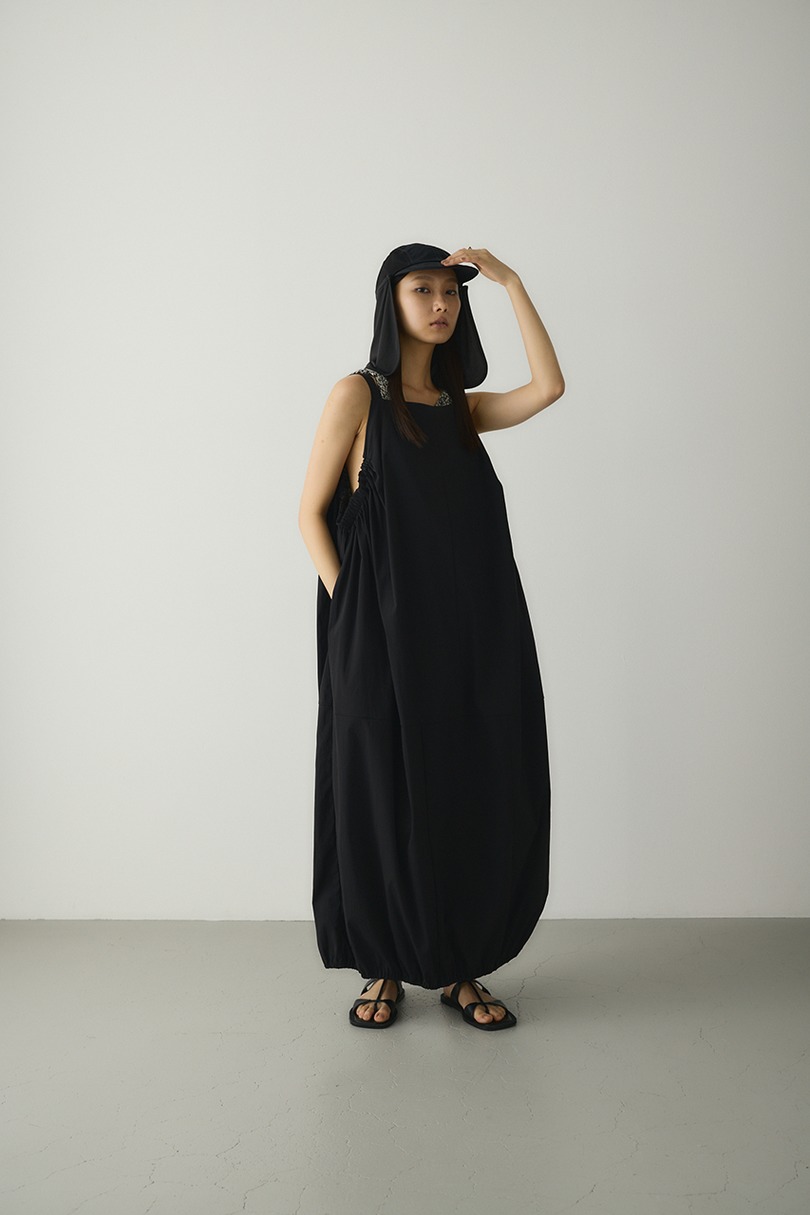 ACTIVE撥水ギャザーワンピース