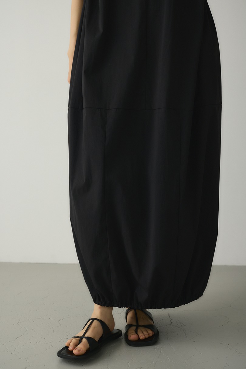 ACTIVE撥水ギャザーワンピース 詳細画像 BLK 8