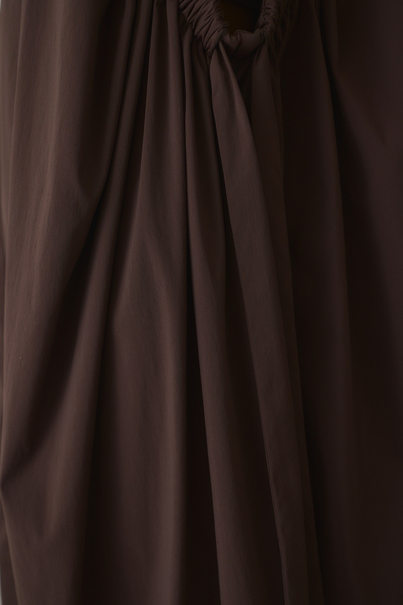 ACTIVE撥水ギャザーワンピース 詳細画像 BRN 11