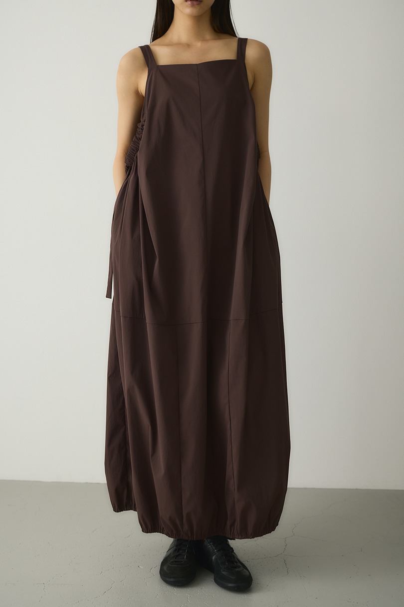 ACTIVE撥水ギャザーワンピース 詳細画像 BRN 5