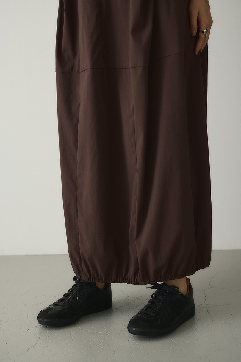 ACTIVE撥水ギャザーワンピース 詳細画像 BRN 9