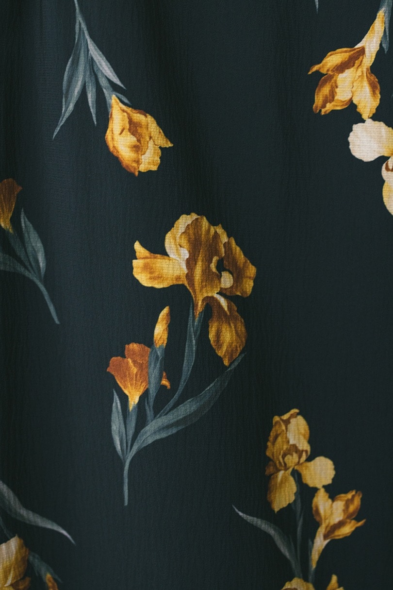 ニュアンスフラワーキャミワンピース 詳細画像 NVY 11