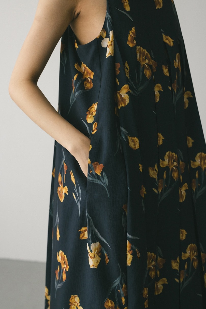 ニュアンスフラワーキャミワンピース 詳細画像 NVY 8