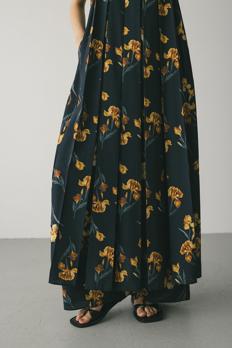 ニュアンスフラワーキャミワンピース 詳細画像 NVY 9