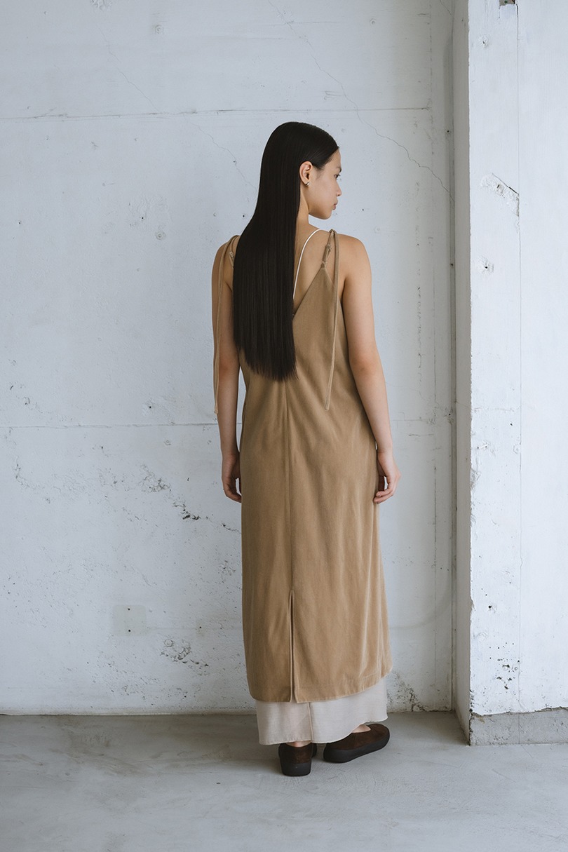 ベロアレイヤーキャミワンピース 詳細画像 BEG 5