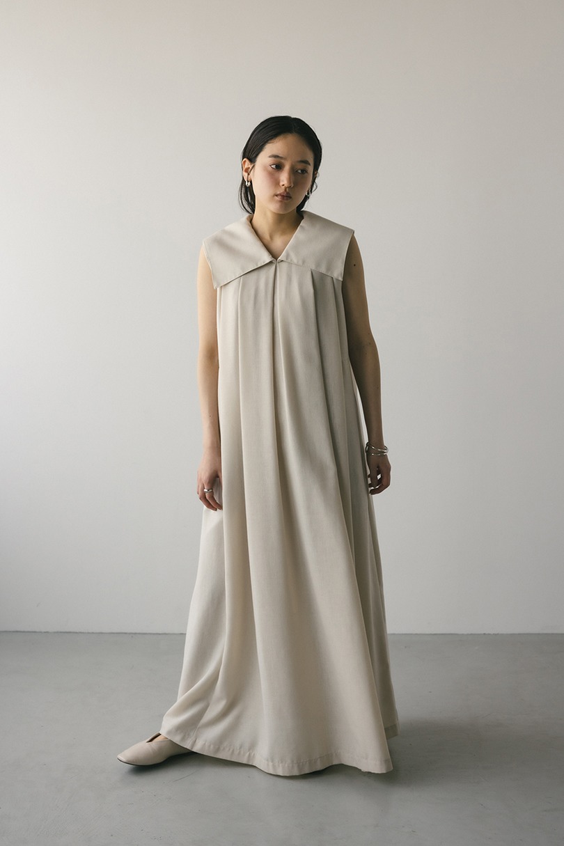 ビッグカラーフレアワンピース 詳細画像 IVOY 2