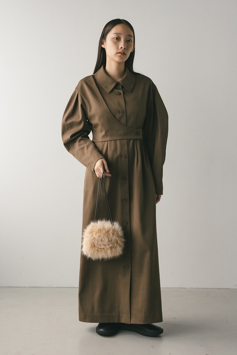 フェイクファーミニバッグ 詳細画像 BEG 2