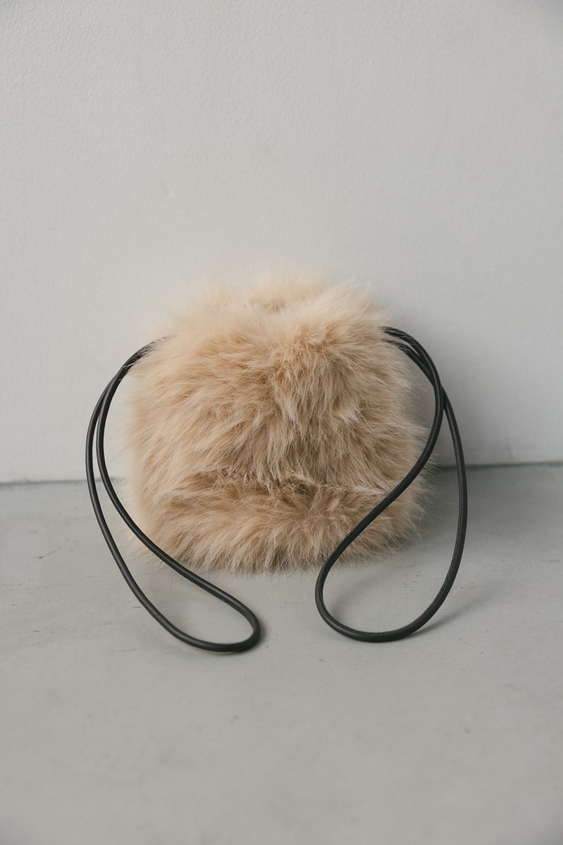 フェイクファーミニバッグ 詳細画像 BEG 3