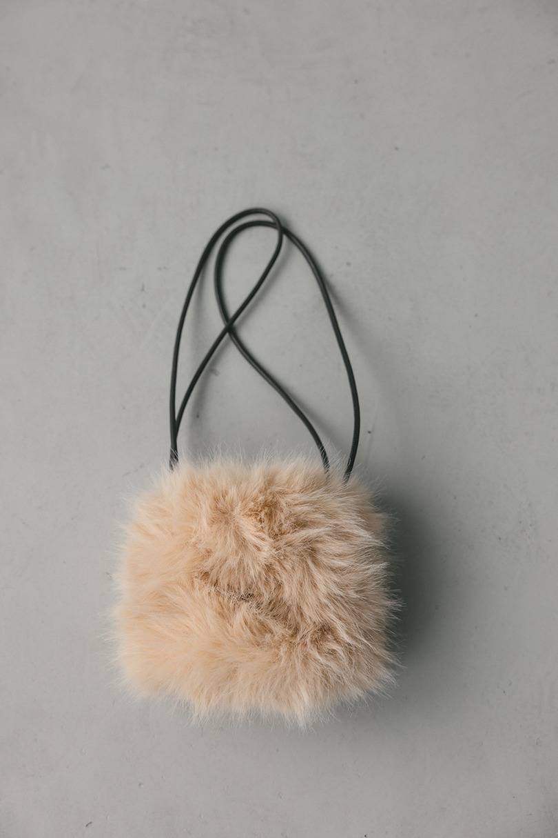 フェイクファーミニバッグ 詳細画像 BEG 6