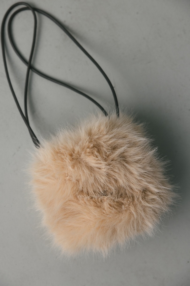 フェイクファーミニバッグ 詳細画像 BEG 7