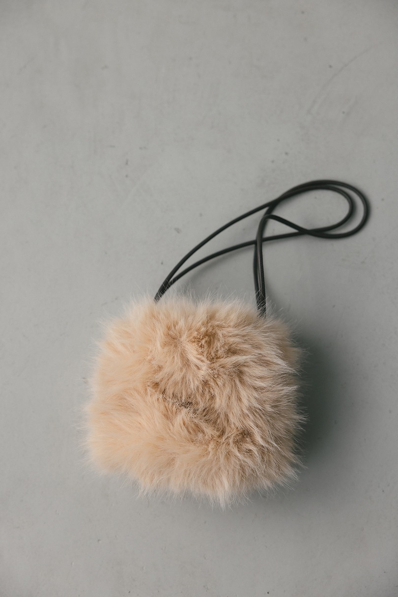 フェイクファーミニバッグ 詳細画像 BEG 8