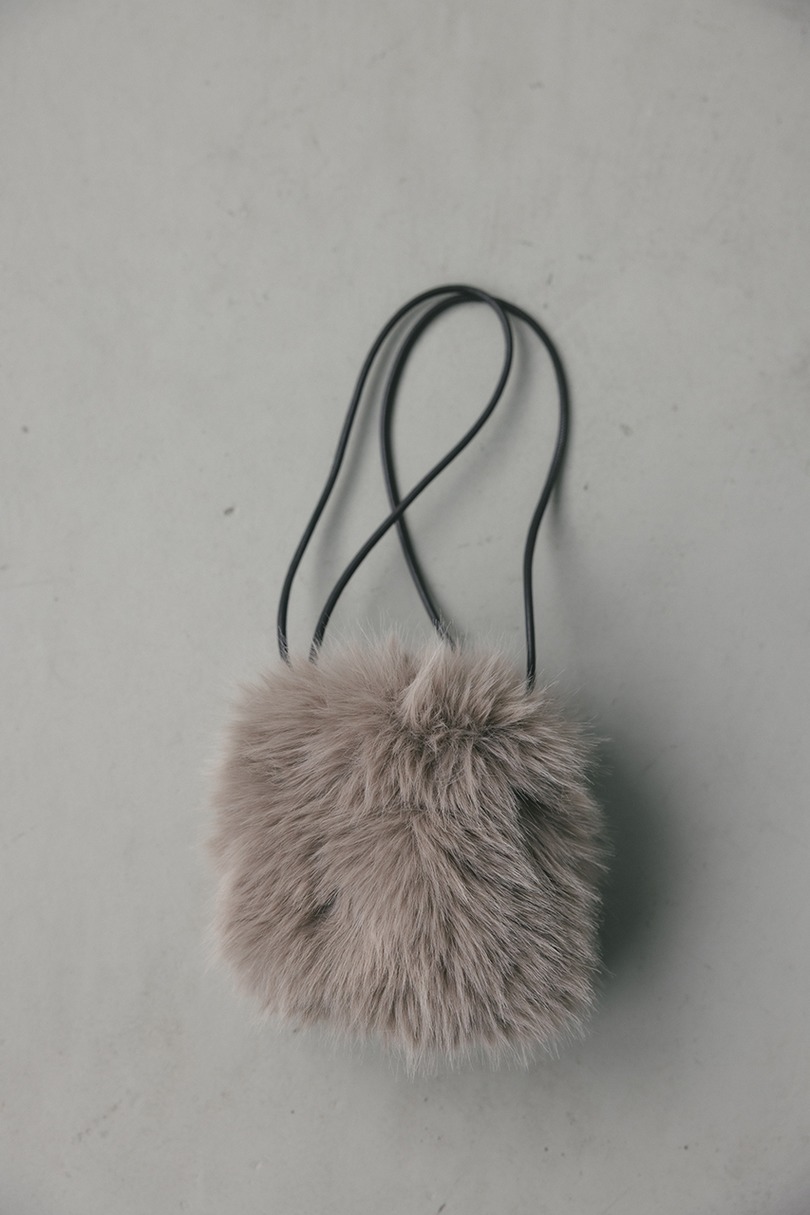 フェイクファーミニバッグ 詳細画像 GRY 6