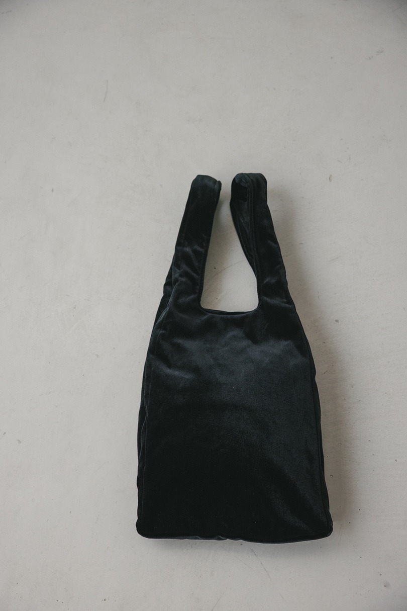 ベロアマルシェバッグ 詳細画像 BLK 3