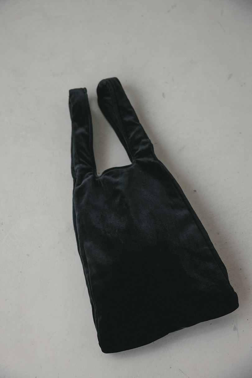 ベロアマルシェバッグ 詳細画像 BLK 6