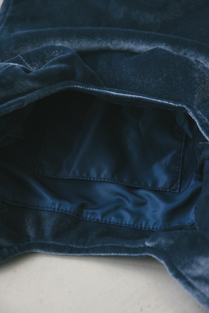 ベロアマルシェバッグ 詳細画像 BLU 12