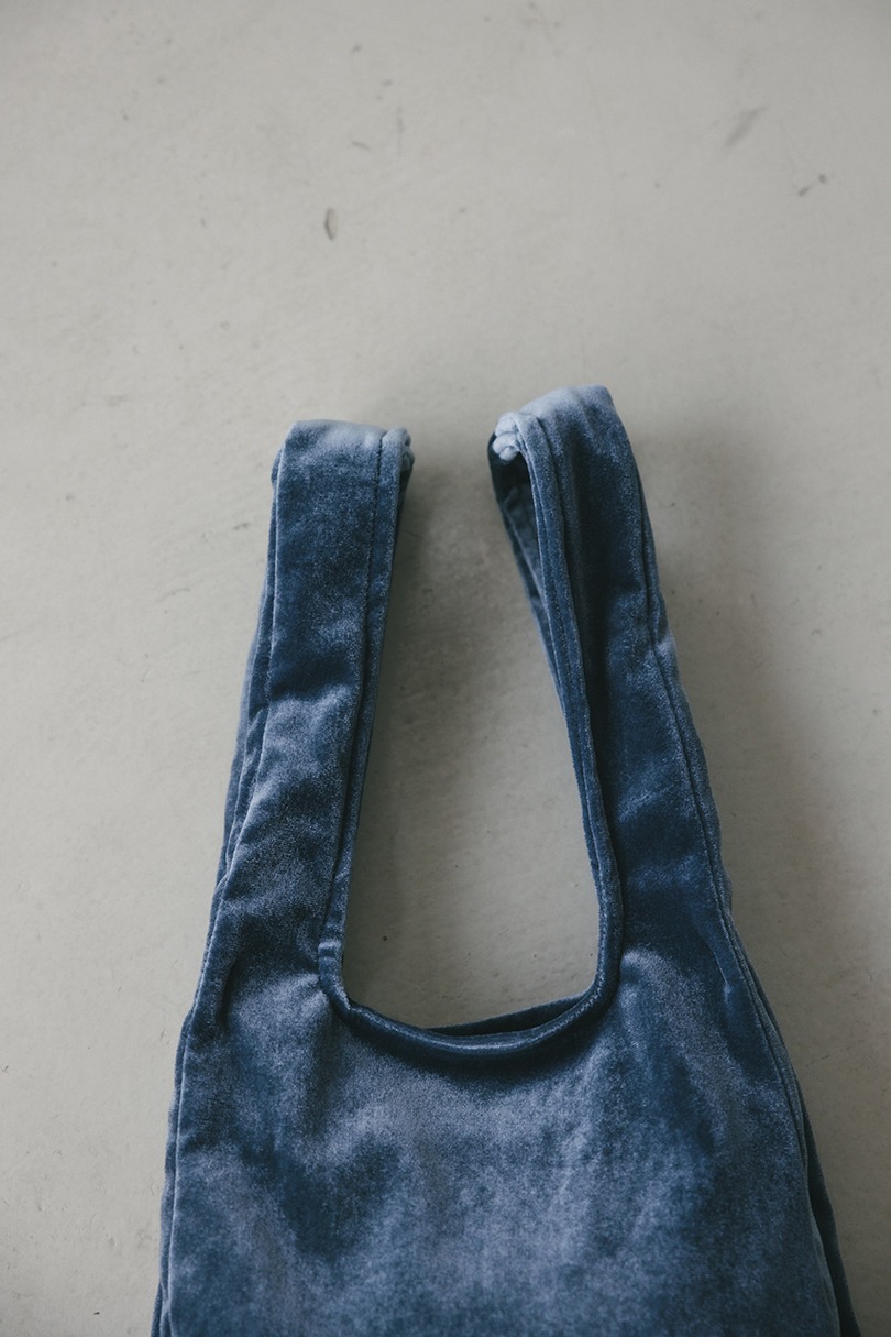 ベロアマルシェバッグ 詳細画像 BLU 7