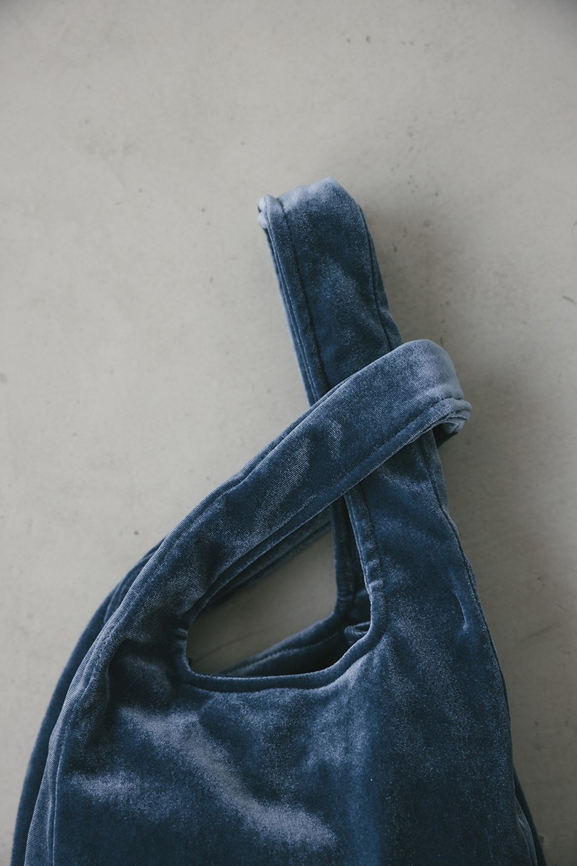 ベロアマルシェバッグ 詳細画像 BLU 8