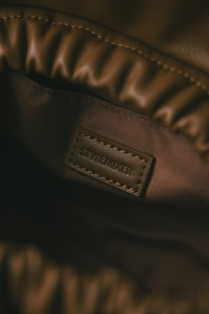 フラップデザインショルダーバッグ 詳細画像 BRN 12