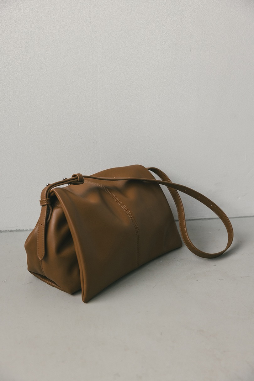 フラップデザインショルダーバッグ 詳細画像 BRN 3